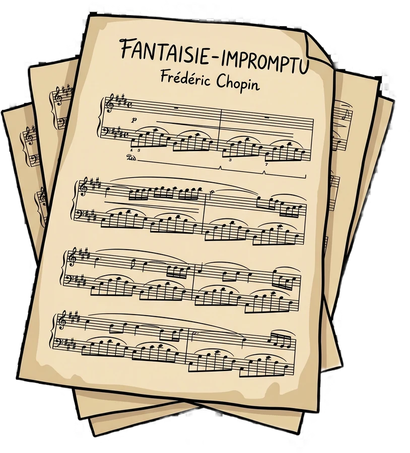 Fantaisie-Impromptu sheet music